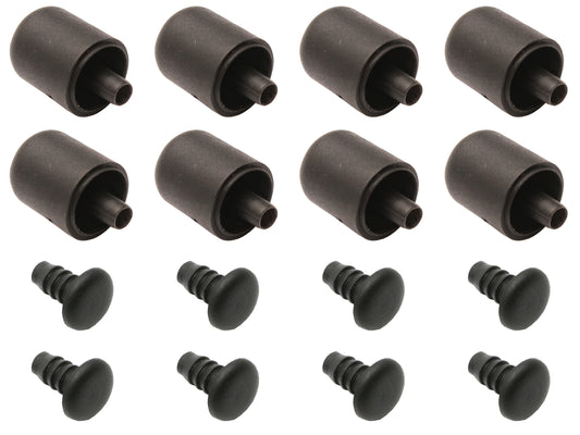 Holden Commodore Door Hinge Pin Plug +Cap Set VN VP VQ VR VS VT VX VY VZ 4 Doors - DHR1009B
