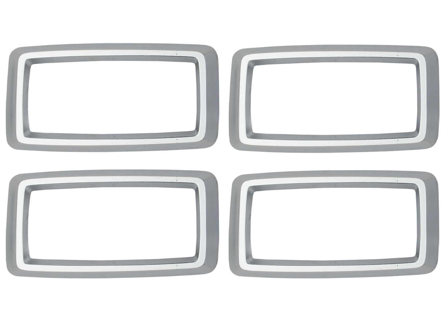 Ford Interior Door Handle Chrome Surround x4 XA XB ZF ZG Sedan Wagon inner