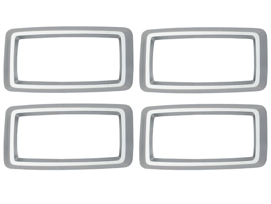 "Ford Interior Door Handle Chrome Surround x4 XA XB ZF ZG Sedan Wagon inner