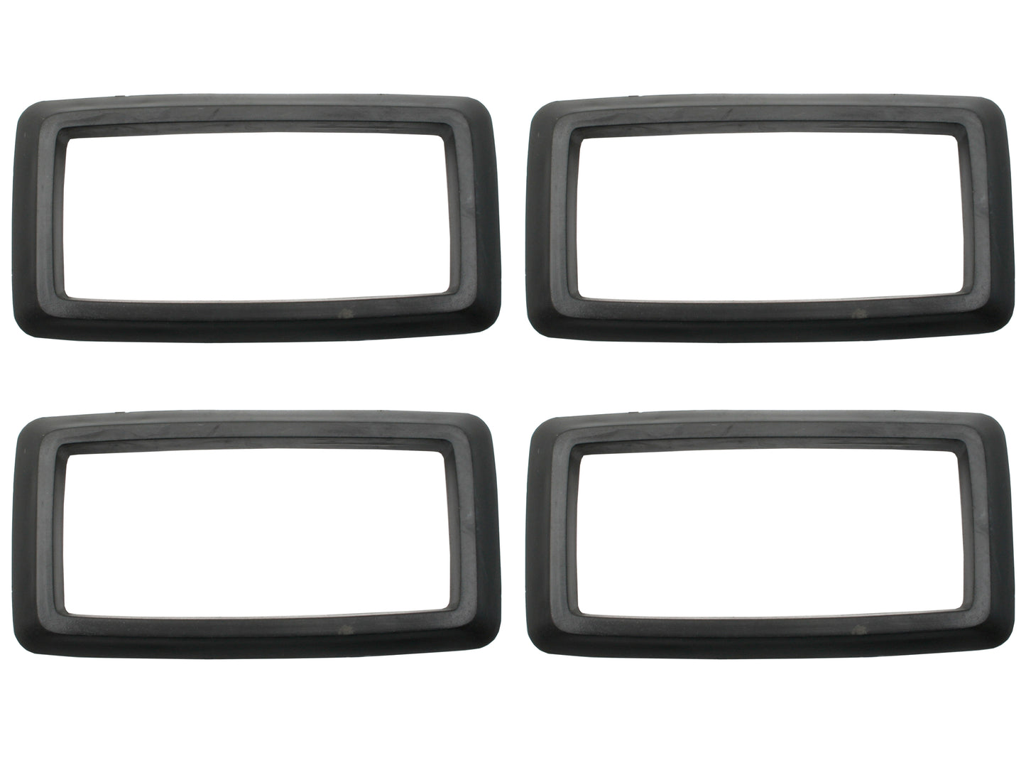 Ford Interior Door Handle BLACK Surround x4 XA XB ZF ZG inner grab - DHS2001
