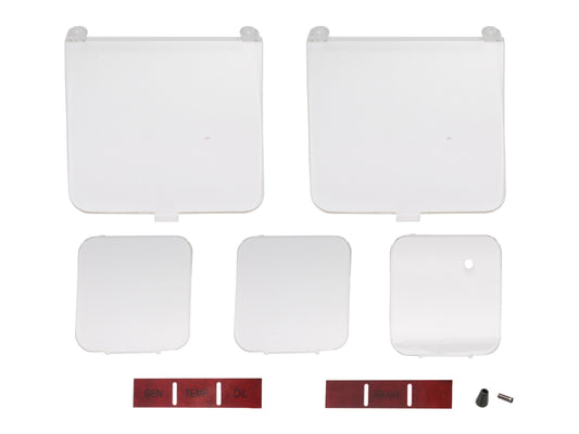 Holden Dash Gauge Clear Lens +Clock + Warning Kit FLEXDRIVE HQ GTS speedo tacho - DIL1004A