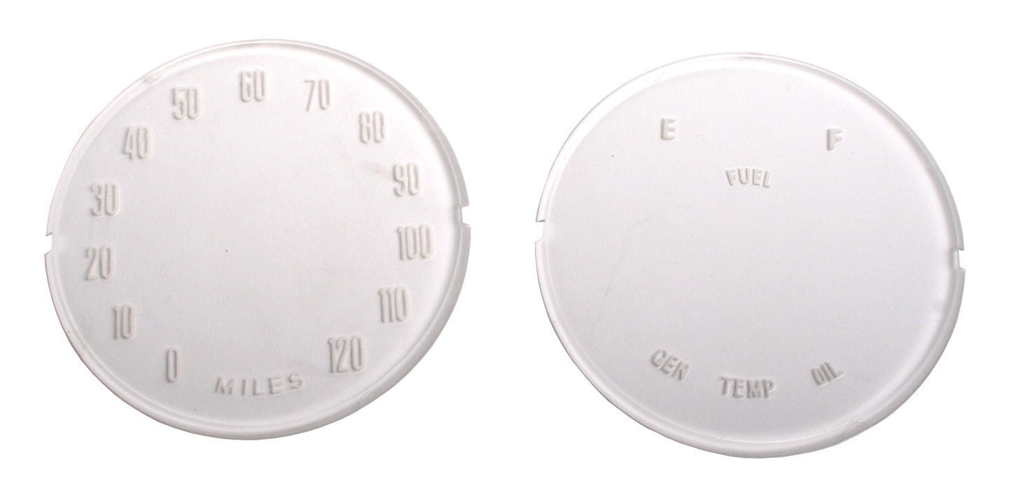 Holden Dash Lens Kit HD HR Not X2 186S miles fuel temp oil dash instrument - DIL1008