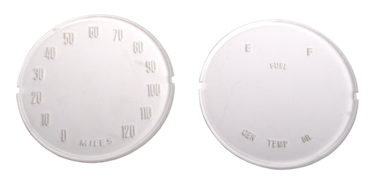 Holden Dash Lens Kit HD HR Not X2 186S miles fuel temp oil dash instrument - DIL1008