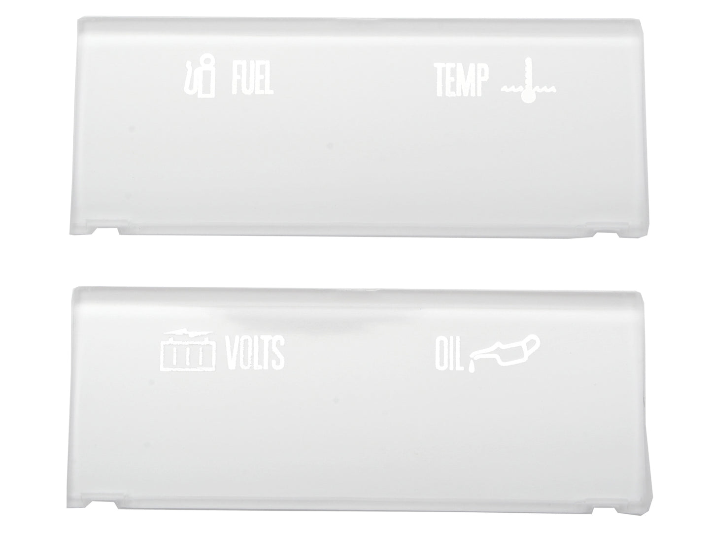 Ford Dash Lens Kit for Additional Gauges Instrument XA XB GS GT Resto Country - DIL2004