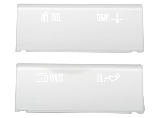 Ford Dash Lens Kit for Additional Gauges Instrument XA XB GS GT Resto Country - DIL2004