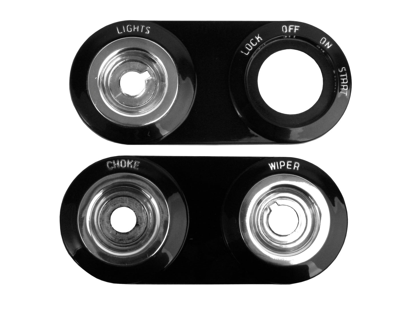 Holden Dash Knob SURROUND Set FC Wiper Choke Lights Ignition interior - DKD1001