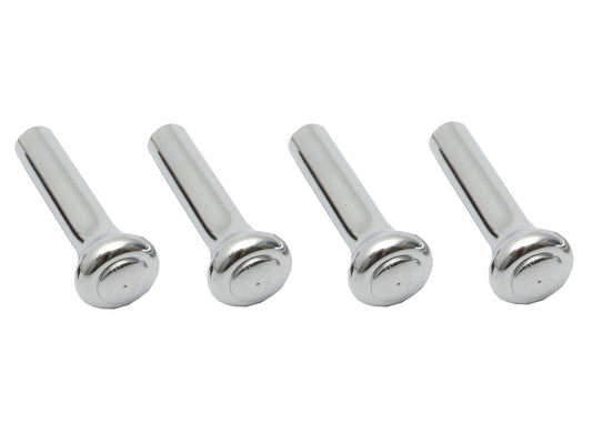 Ford CHROME Door Lock Knob Kit x4 XT XW XY XA XB ZB ZC ZG TO 1/75 - DLK2002