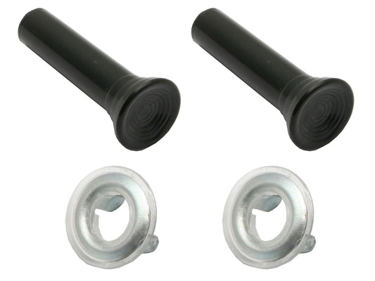 Holden BLACK Door Lock Knob +Ferrule Kit HK HT HG HQ HJ HX HZ WB LC LJ LH LX UC - DLK4