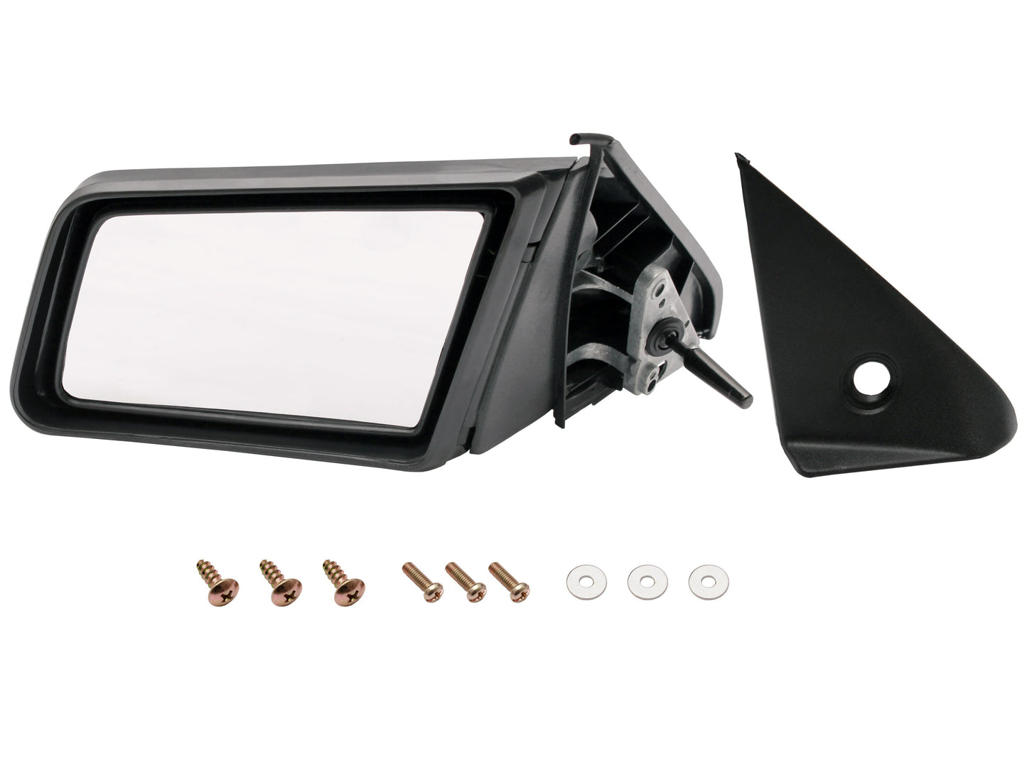 Holden Commodore Door Mirror VK VL Manual LEFT + Fitting Screws exterior - DM1003