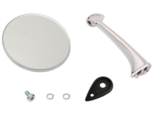 Holden Door Mirror Stalk Assembly LEFT. Holden HR Torana LC exterior vision - DM1031
