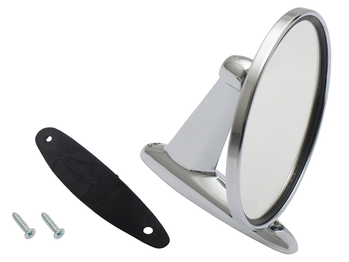 Universal Chrome Door Mirror (Round) LH or RH - DM1034