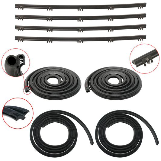 Door Rubber Kit Valiant AP5 AP6 VC Front All - DRK56C1