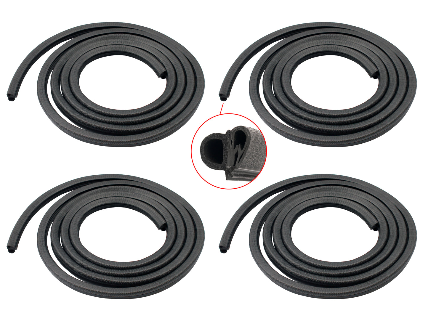 Door Seal Kit Escort Mk1 Sedan - DSKESC1