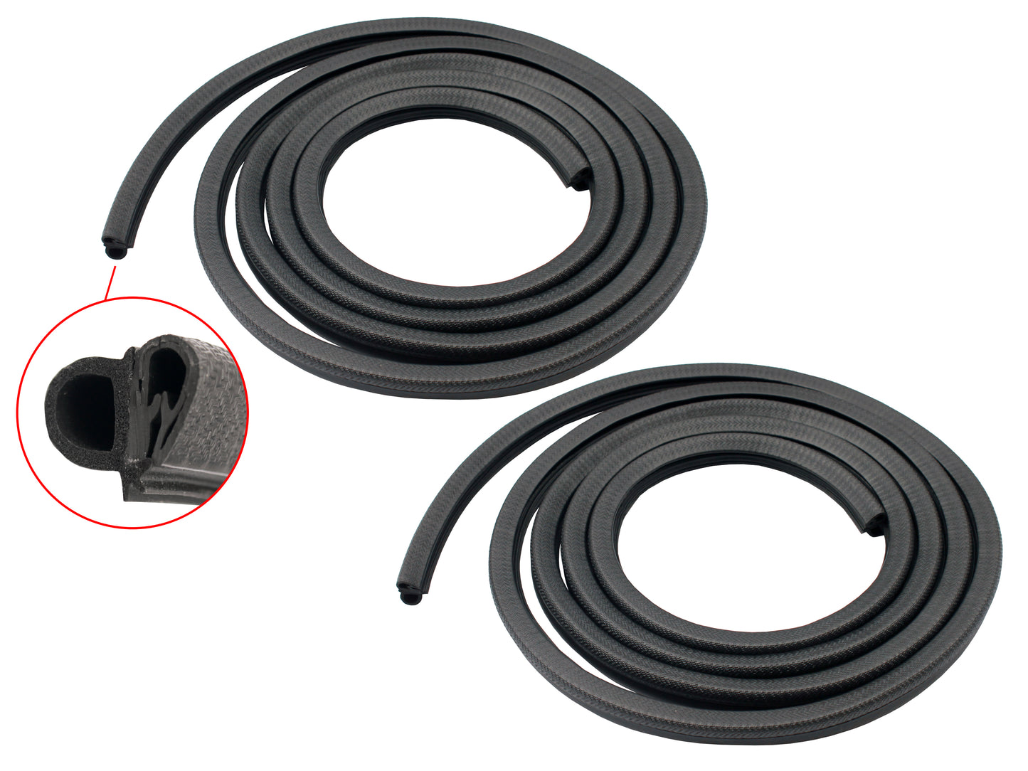 Door Seal Kit Escort Mk1 2 Door & Van, Mk2 Van - DSKESC4
