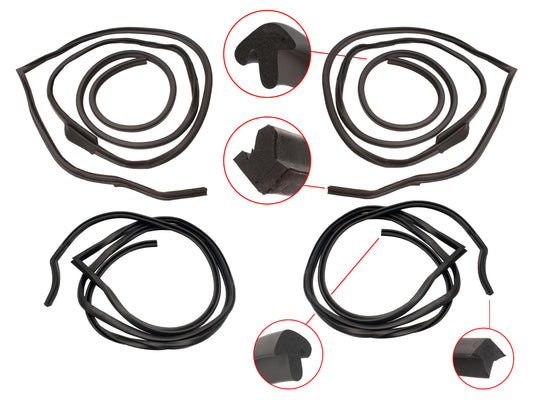 Door Seal Kit XK XL XM XP Sedan - DSKXKXP1