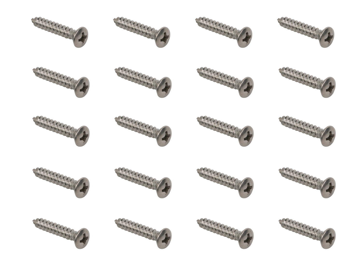 Universal Scuff Plate Screw Set x20 Stainless Steel holden ford bolt - DSS0001