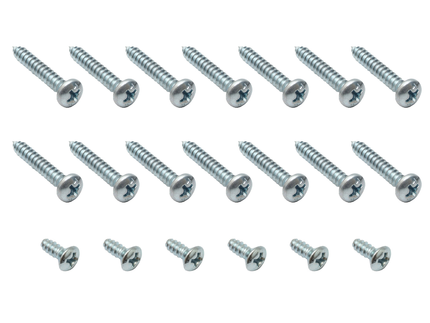 Holden Door Scuff Plate Screw Kit x20 FC Full Set Front + Rear interior - DSS1001