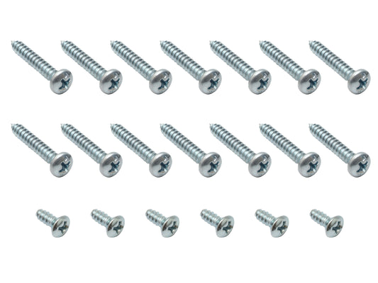 Holden Door Scuff Plate Screw Kit x20 FC Full Set Front + Rear interior - DSS1001