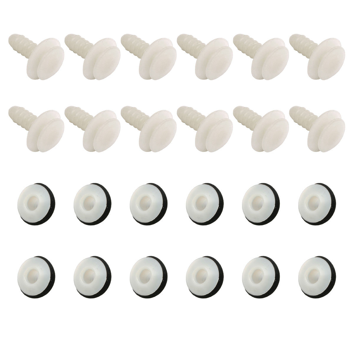 Holden Door Trim Clips VN VP VR VS VQ VG Short With Hook (Set of 12) - DTC1006