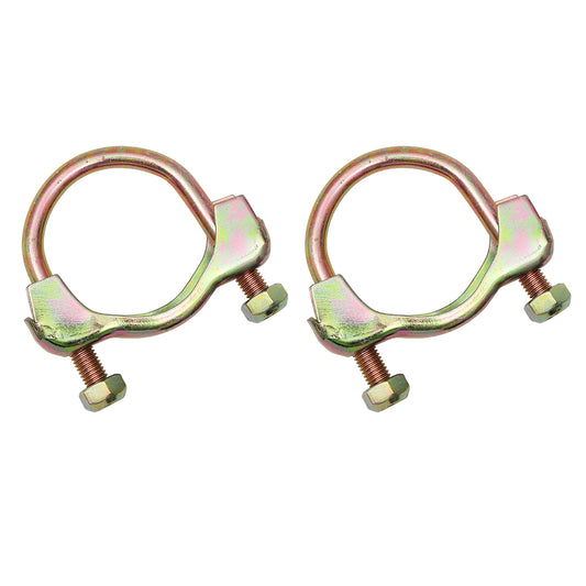 "Ford Exhaust Pipe "U" Bolt Clamp Kit x2 2 1/4 " XW XY GT nut bolt muffler - EBK2000"