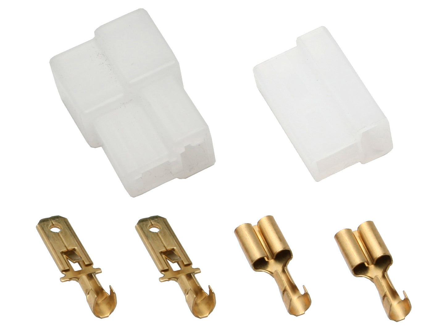Wiring Terminal & Connector Body (2 Pin Female & Male) Holden EJ EH HD-HG HQ-WB LC-UC - EC1005