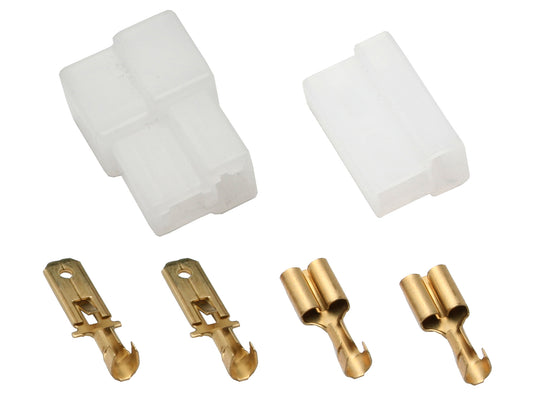 Wiring Terminal & Connector Body (2 Pin Female & Male) Holden EJ EH HD-HG HQ-WB LC-UC - EC1005