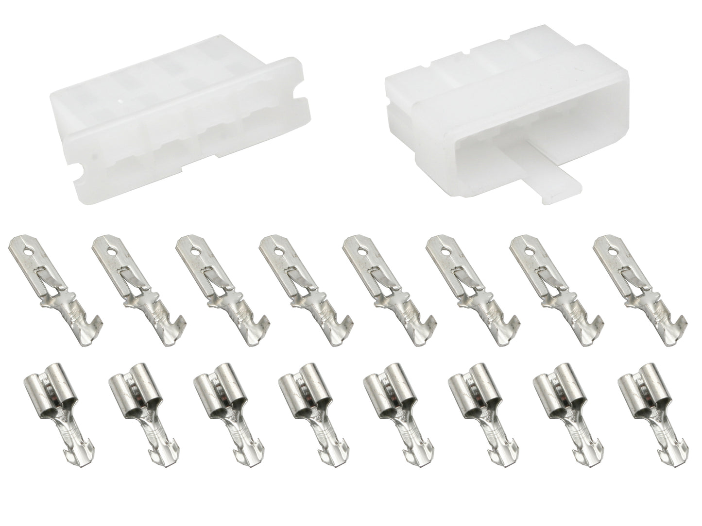 Wiring Terminal & Connector Body (8 Pin Female & Male) Holden EJ EH HD-HG HQ-WB LC-UC - EC1010