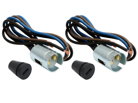 Globe Socket / Holder Pair (Front Indicator) Ford XP - EC2015