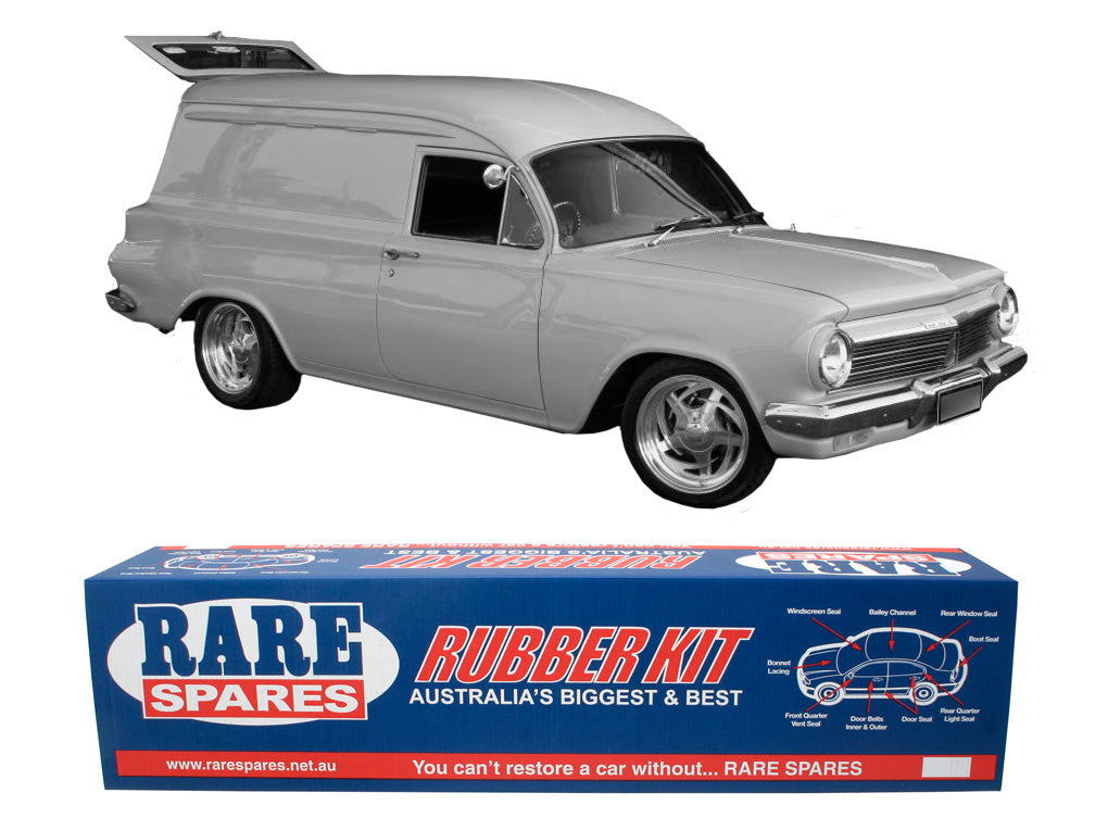 Body Rubber Kit Holden EH Panel Van (Black)- EH3