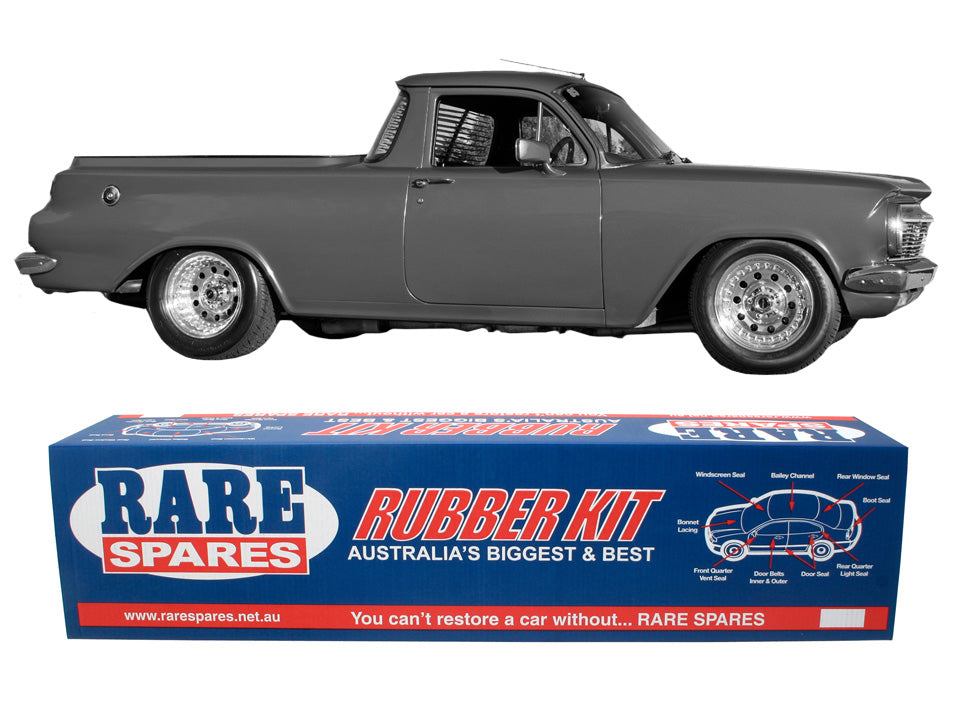 Body Rubber Kit Holden EH Ute (Black) - EH4