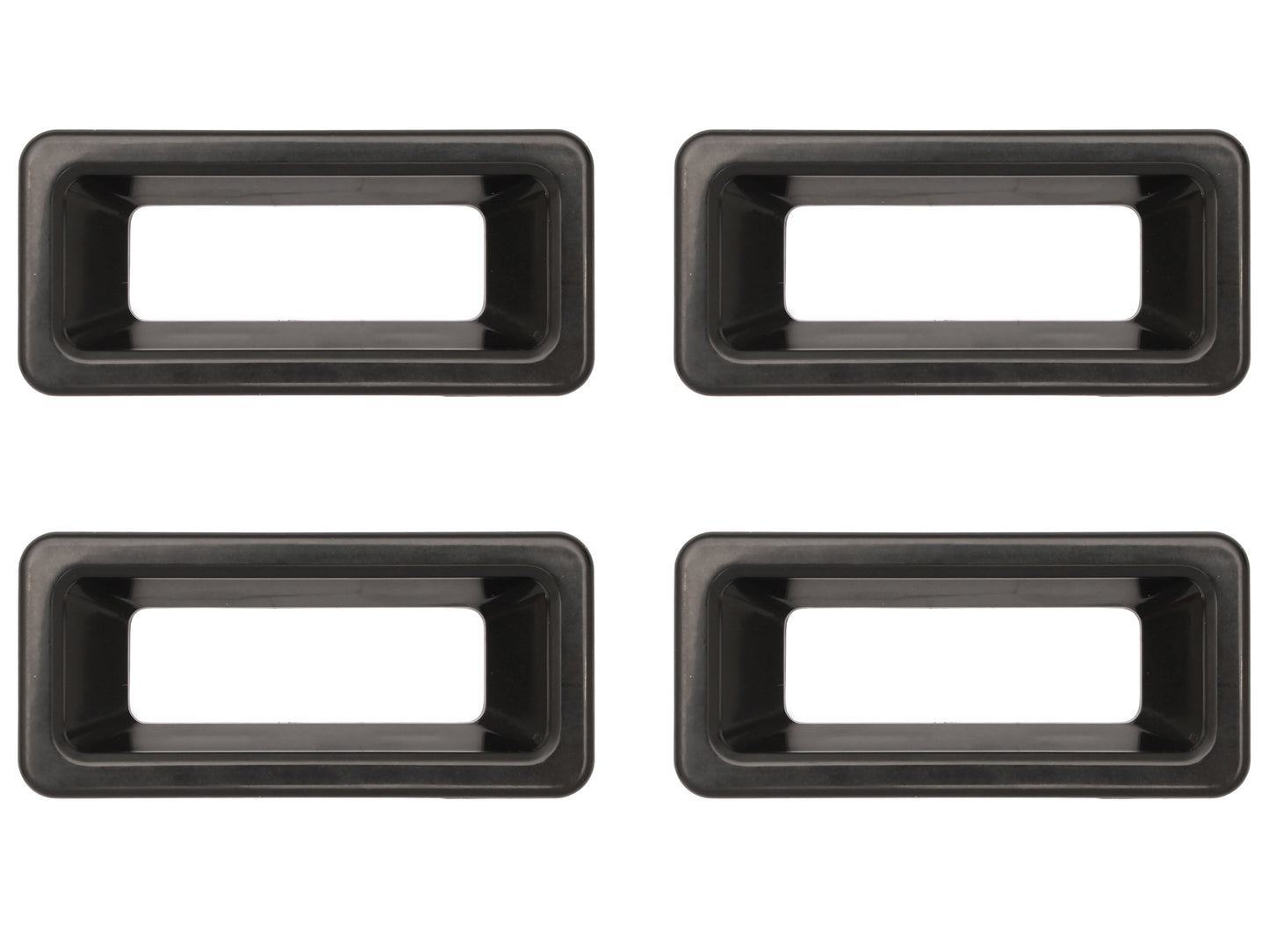 Holden Commodore Door Lock Slide Surround TRIMS VB VC VH VK VL Black x4 plastic - ELS1000