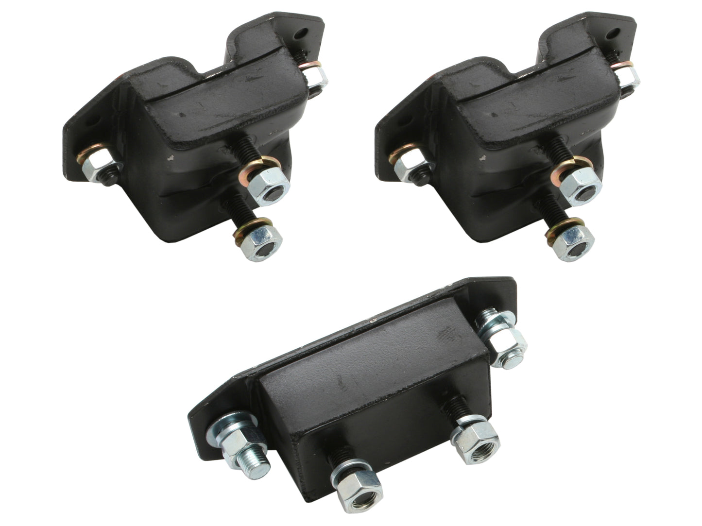 Holden Engine Mount + Fitting Bolts + Nuts Kit EJ FRONT + REAR mounting rubber - EM1003