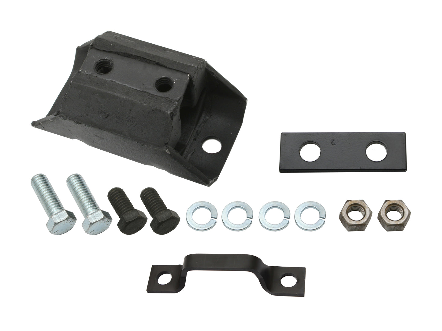 Holden Transmission Gearbox Mount Kit Bolts + Nuts Powerglide HD HR HK HT HG - EM1005A
