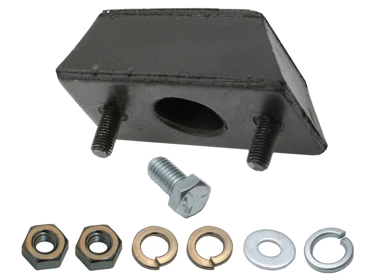 Holden FX FJ REAR Engine / Gearbox Mount +Bolt +Nuts Grey Motor 1948-52 - EM1012