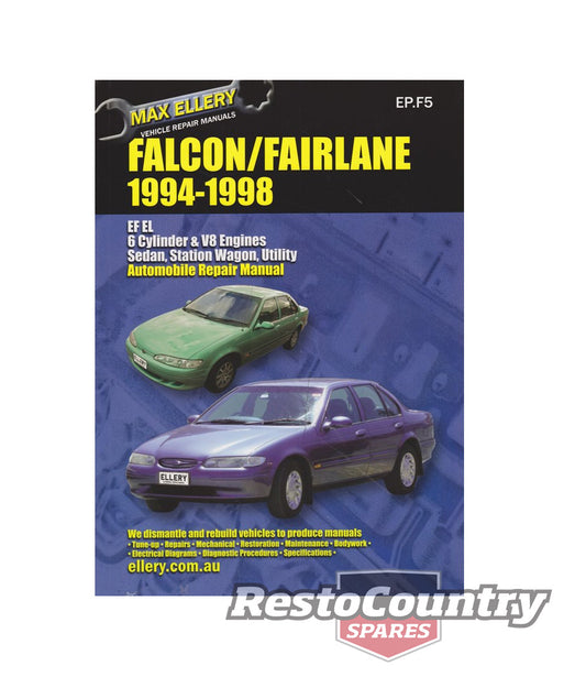 Ford Falcon / Fairlane Workshop Repair Manual EF EL 1994 - 1998 - EP-F5