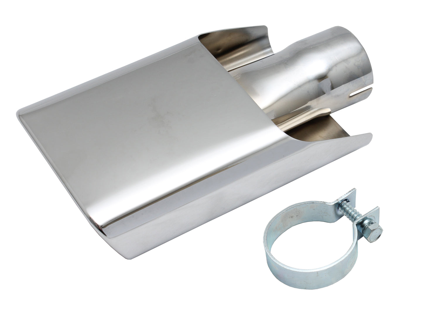 Ford Chrome Exhaust Tip + Clamp kit XA XB GT pipe muffler system - ET2000