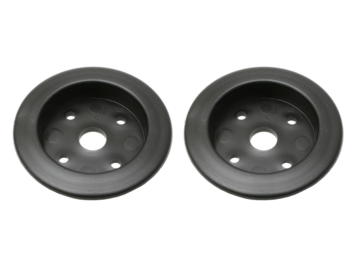 Ford Bonnet Lock Pin Bezel Kit x2 XY GT hood - F2065