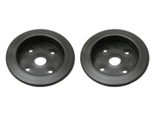 Ford Bonnet Lock Pin Bezel Kit x2 XY GT hood - F2065