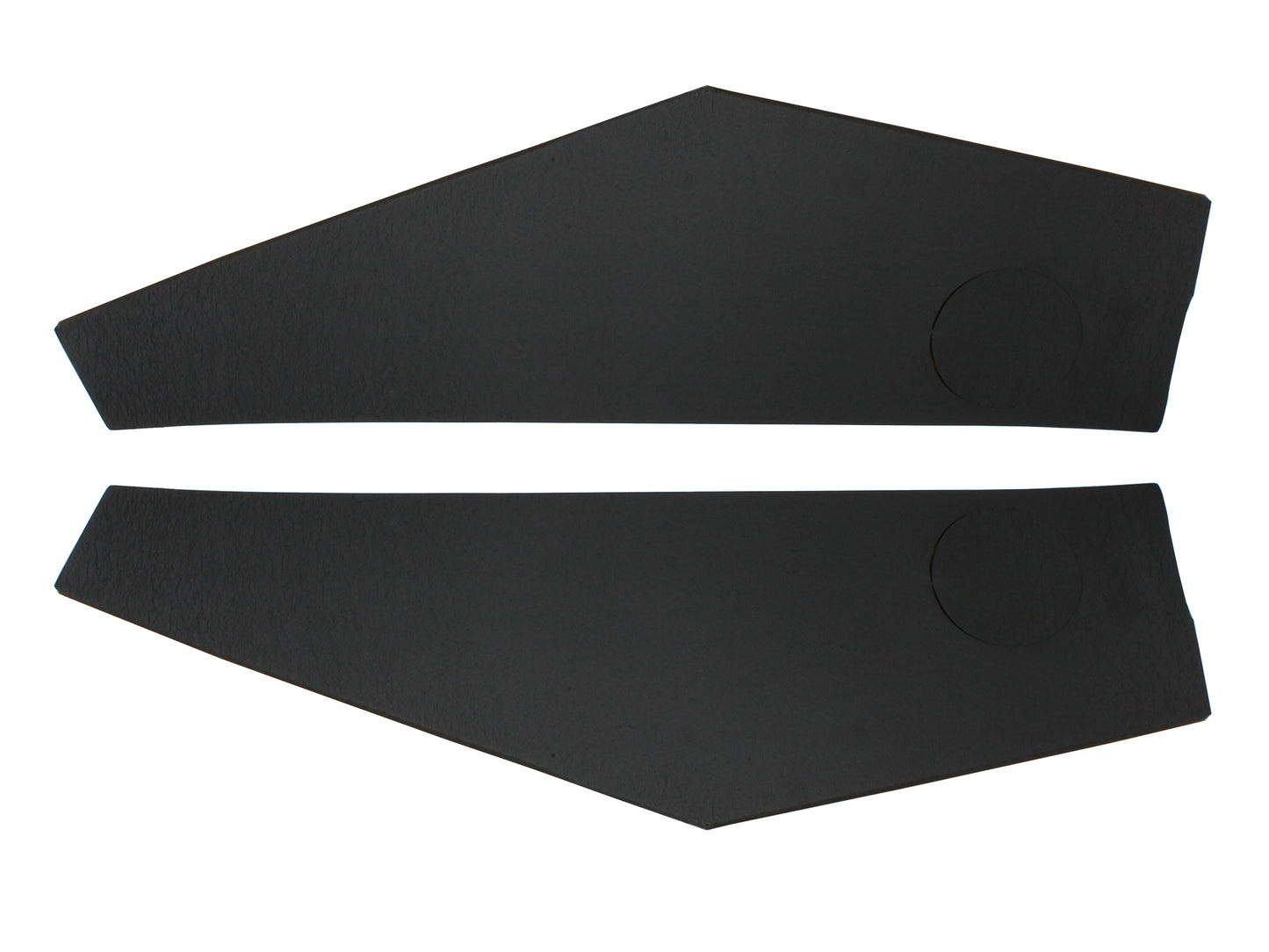 Ford 'C' Pillar Insulation Panel / Pad PAIR XA XB XC Coupe roof trim interior - F2066A