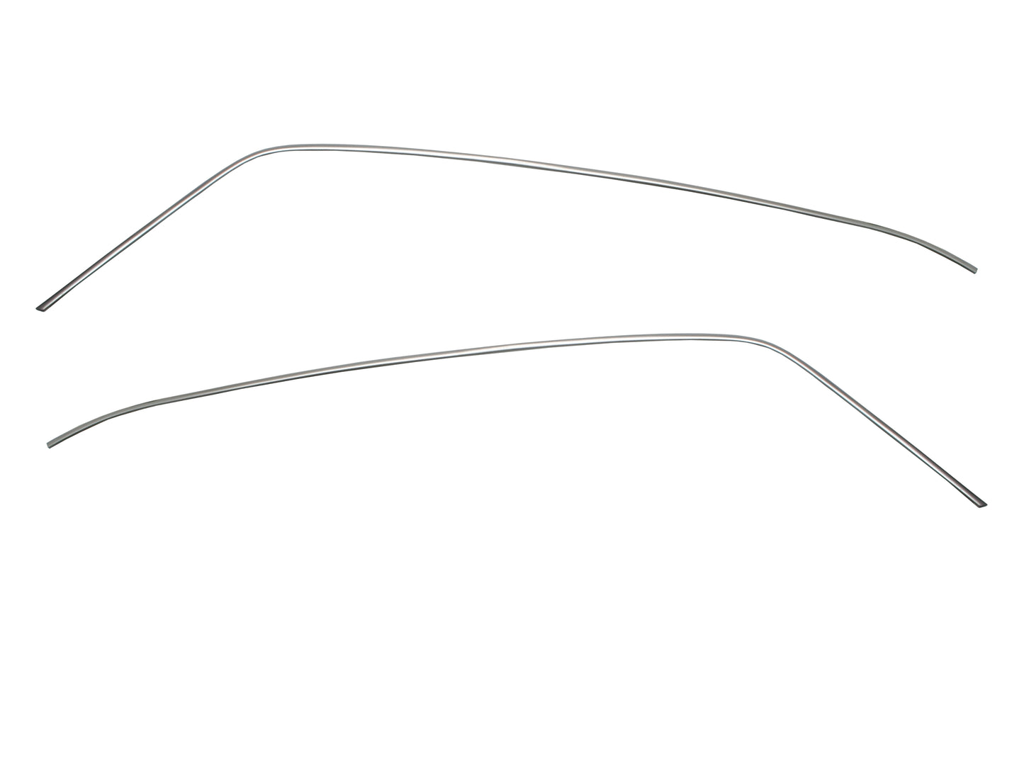 Ford Roof Drip Rail Moulding Set x2 XR XT XW XY ZA ZB ZC ZD trim mould - F2162