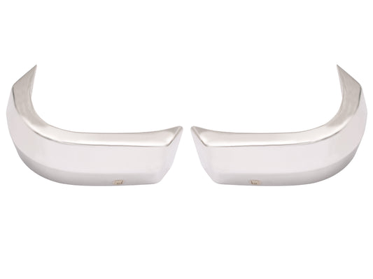 Ford Chrome Rear Bumperettes PAIR XW XY Ute Panel Van bumper bar - F2213