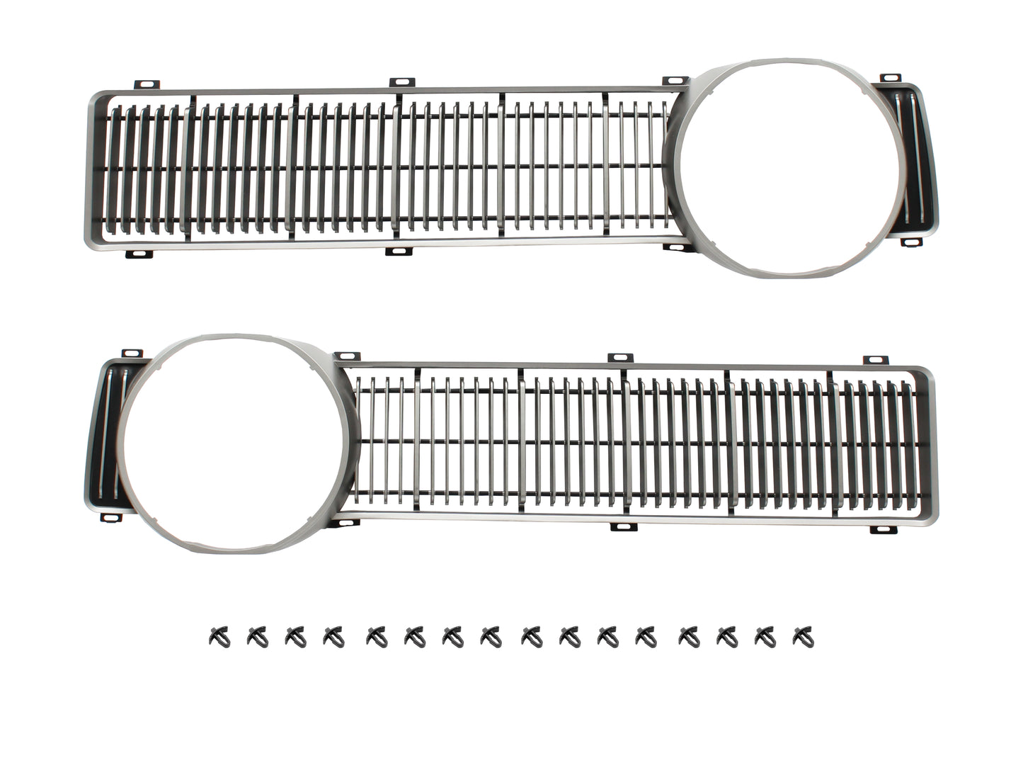 Ford XY Grille Insert Pair Left + Right All Models EXCEPT GT grill - F2228