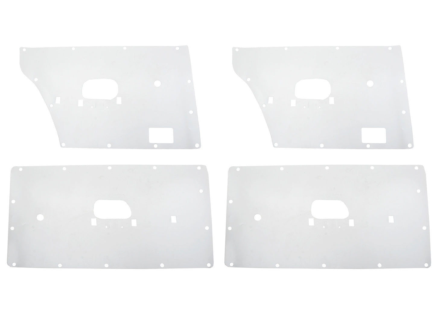 Ford Door Trim Plastic Backing Gasket Set x4 XR XT XW XY trim insulator cover - F2266