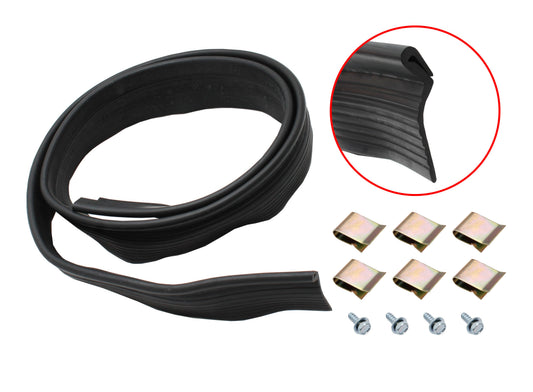 Ford Rear Bumper Bar Dust Strip + Fitting Kit XR XT XW XY Falcon rubber - F2447