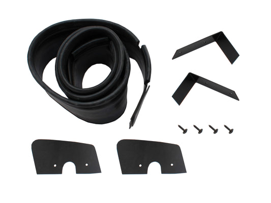 Ford Rear Bumper Bar Rubber Dust Seal + Bracket + Screw Kit XB Sedan - F2449