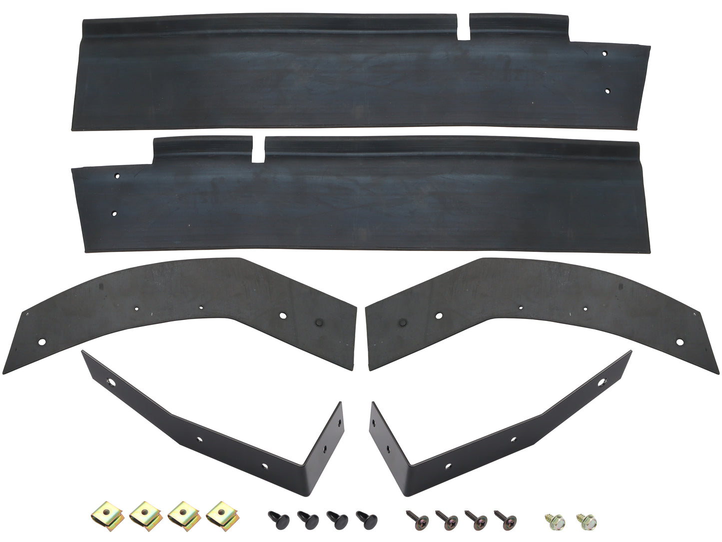 Ford Rear Bumper Rubber Dust Strip + Screw + Bracket Kit XC Sedan - F2451