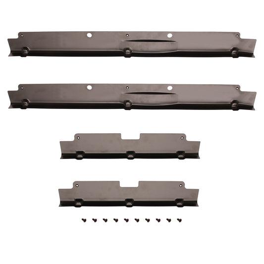Wiring Loom Carpet / Sill Cover Plate & Screw Kit (4) Ford XR XT XW XY Falcon - F2475