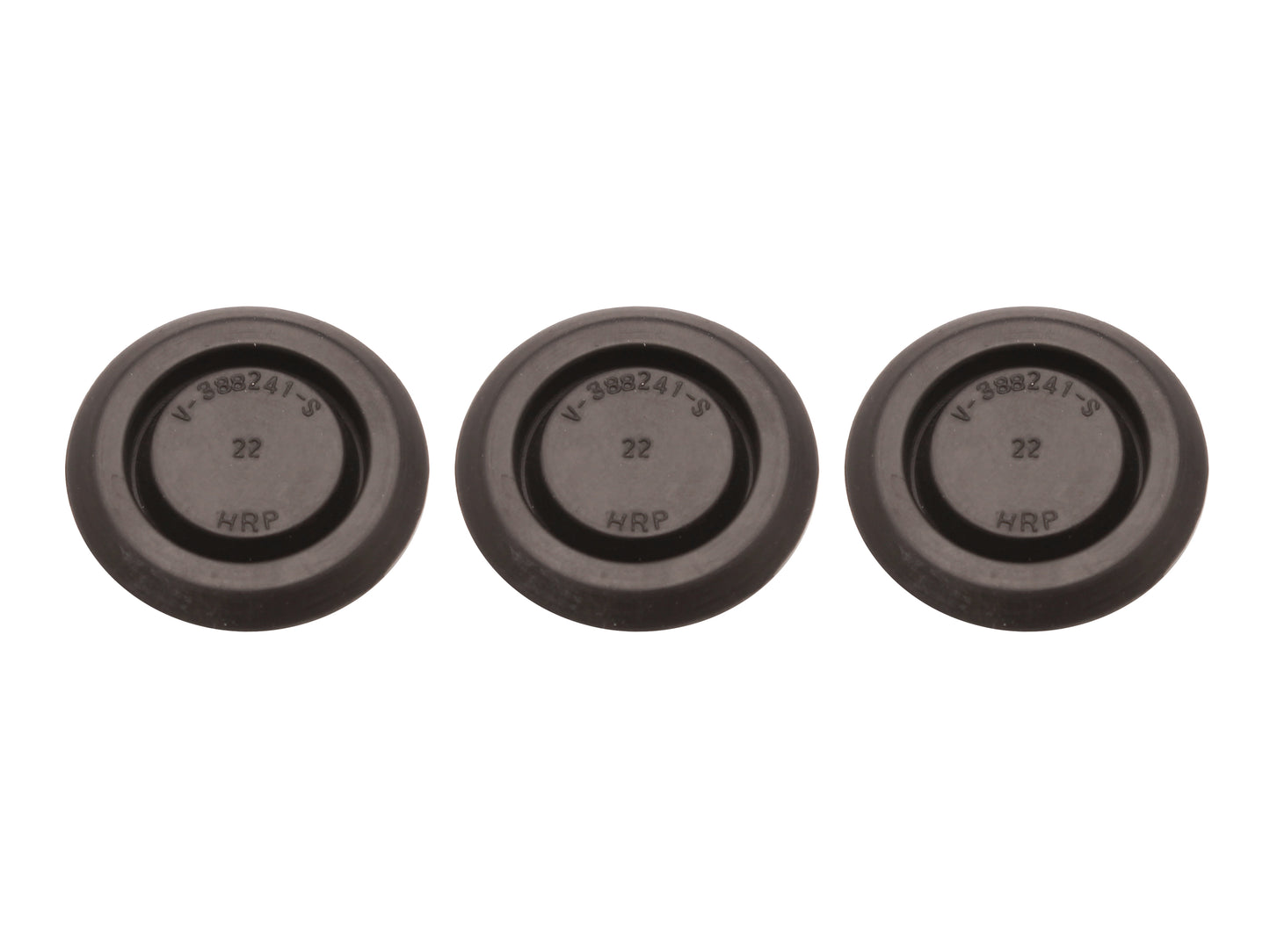 Ford Spare Wheel Well Rubber Grommet Kit x3 XD ZJ Sedan To 02/82 water plug - F2478