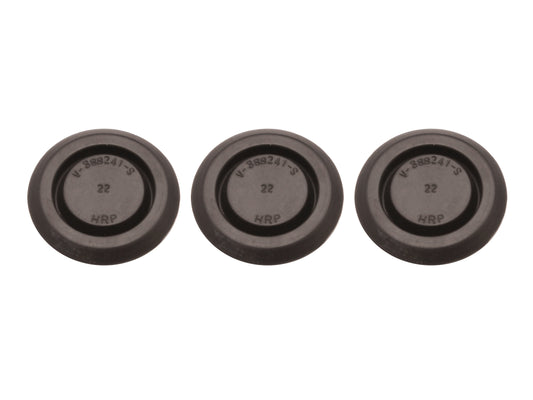 Ford Spare Wheel Well Rubber Grommet Kit x3 XD ZJ Sedan To 02/82 water plug - F2478