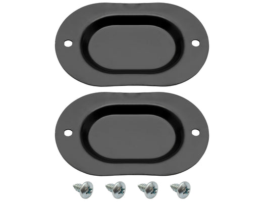 Ford Floor Pan Blanking Plate Kit (2pcs) Falcon XR XT XW XY XA XB XC ZA ZB ZC ZD - F2519